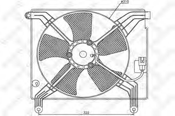 Ventilator, radiator