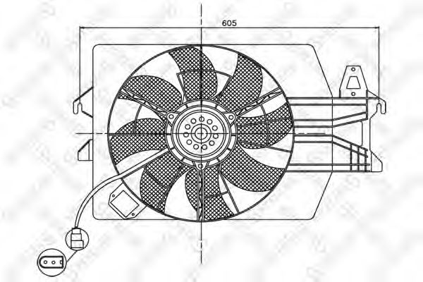 Ventilator, radiator
