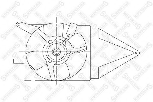 Ventilator, radiator