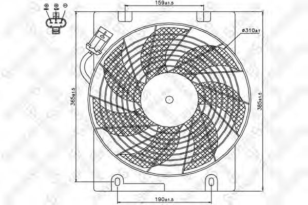 Ventilator, radiator