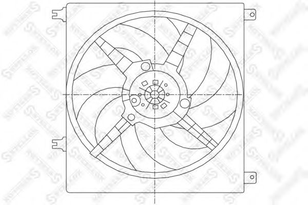 Ventilator, radiator