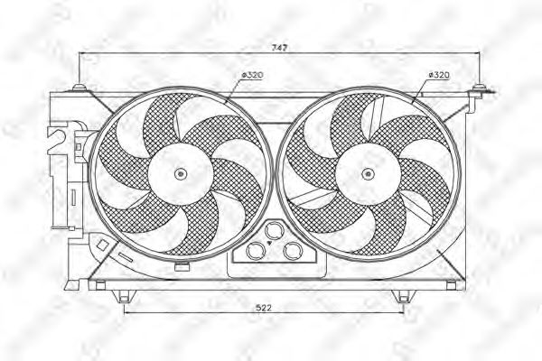 Ventilator, radiator