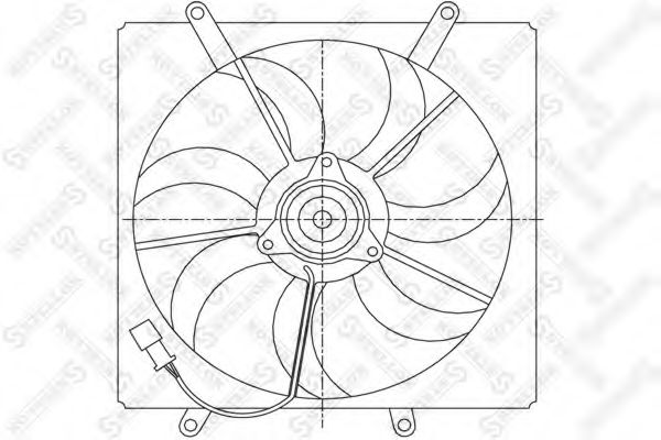 Ventilator, radiator