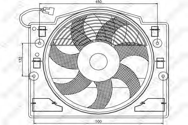 Ventilator, radiator