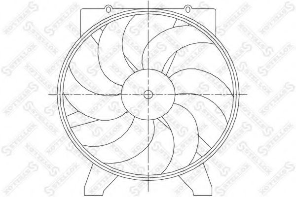 Ventilator, radiator