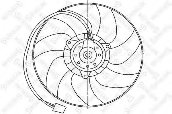 Ventilator, radiator