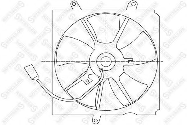 Ventilator, radiator