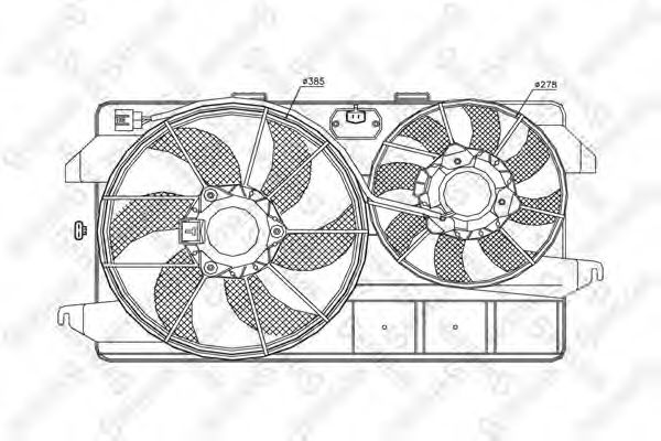 Ventilator, radiator