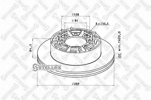 Disc frana