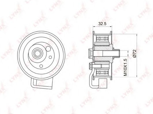 rola intinzator,curea distributie
