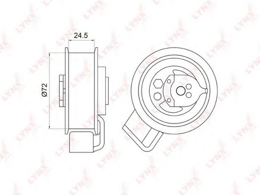 rola intinzator,curea distributie