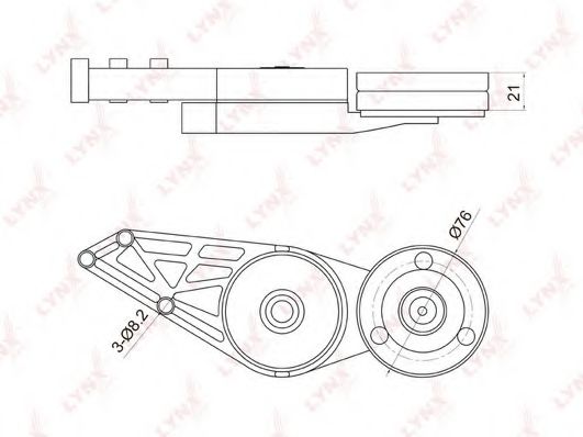 Intinzator curea, curea distributie