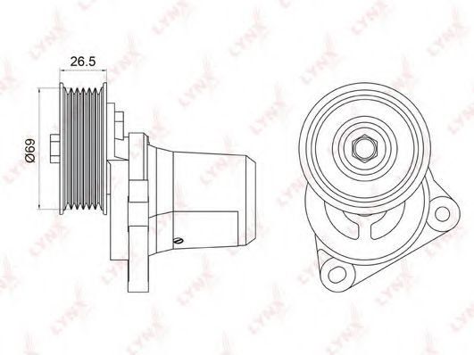 Intinzator curea, curea distributie