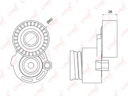 Intinzator curea, curea distributie