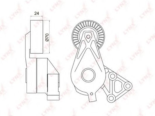 Intinzator curea, curea distributie