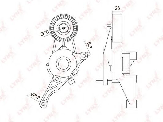Intinzator curea, curea distributie