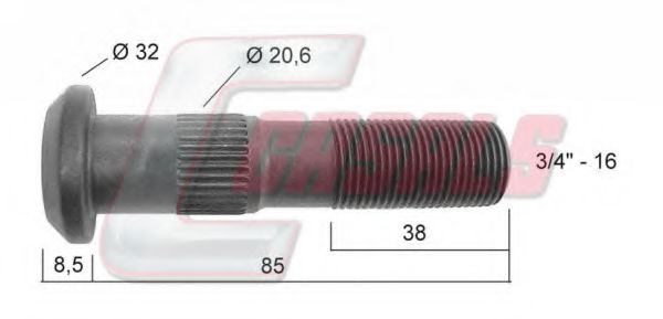 Bolt roata