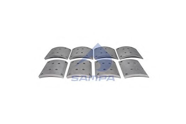 Set garnituri de frictiune, frana tambur