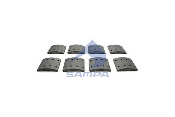 Set garnituri de frictiune, frana tambur