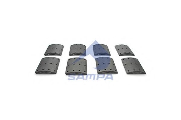 Set garnituri de frictiune, frana tambur