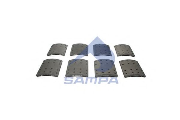 Set garnituri de frictiune, frana tambur