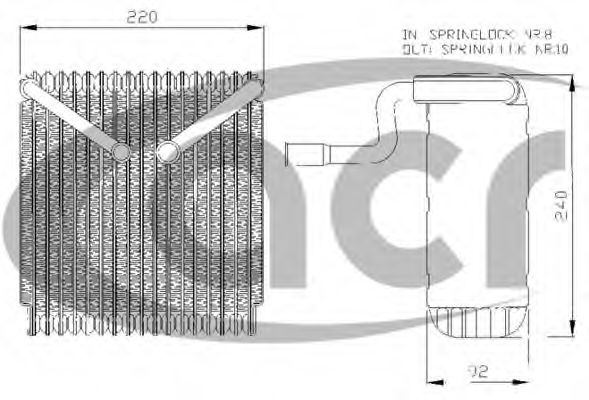 evaporator,aer conditionat