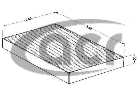 Filtru, aer habitaclu