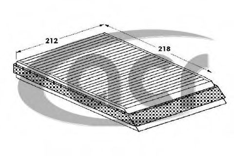 Filtru, aer habitaclu