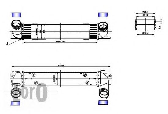 Intercooler, compresor