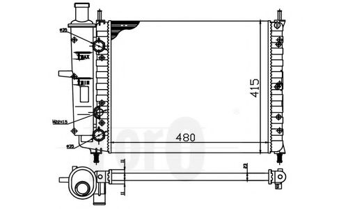 Radiator, racire motor