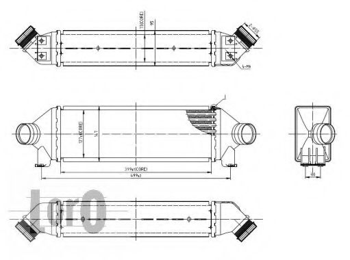 Intercooler, compresor