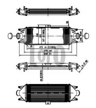 Intercooler, compresor