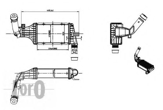 Intercooler, compresor