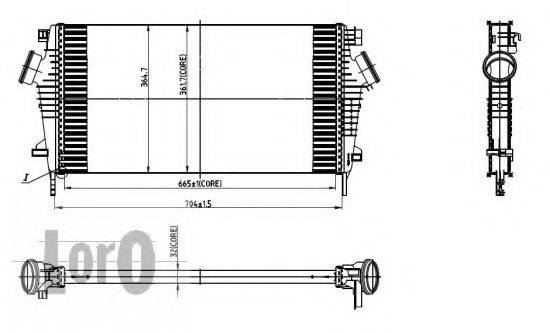 Intercooler, compresor