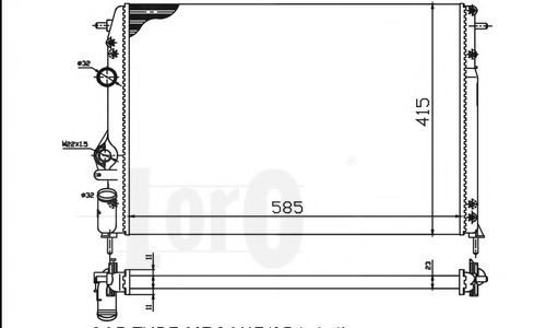 Radiator, racire motor