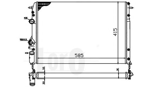 Radiator, racire motor