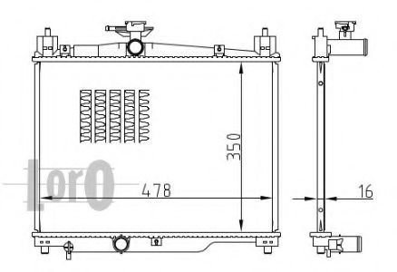 Radiator, racire motor