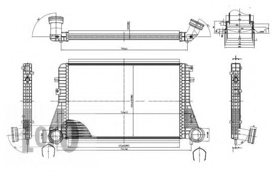 Intercooler, compresor