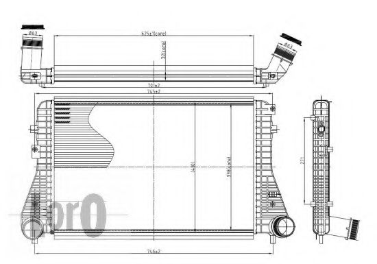 Intercooler, compresor