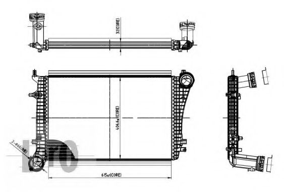 Intercooler, compresor