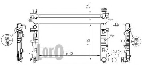 Radiator, racire motor