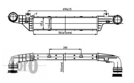 Intercooler, compresor
