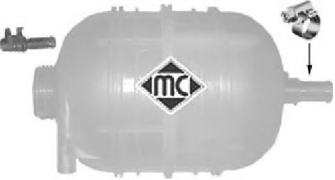 Rezervor apa, radiator