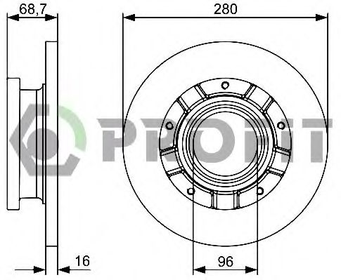 Disc frana