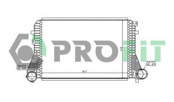 Intercooler, compresor