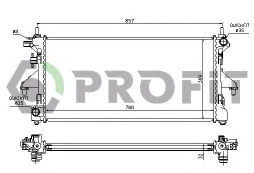 Radiator, racire motor