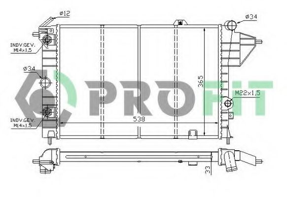 Radiator, racire motor