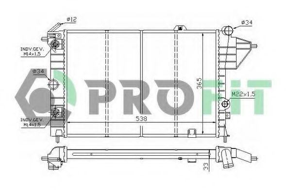 Radiator, racire motor