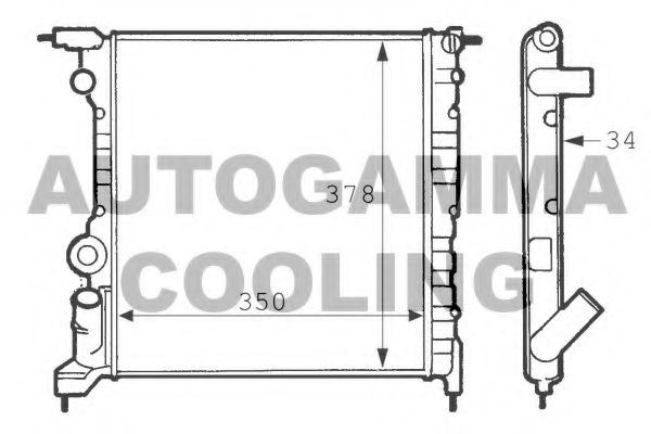 Radiator, racire motor