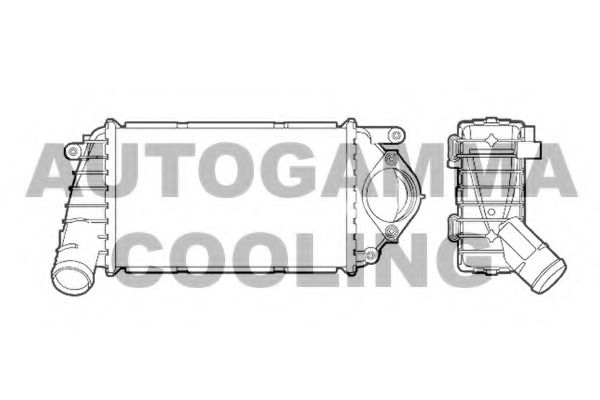 Intercooler, compresor